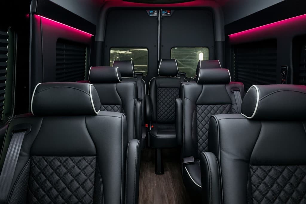 10 Passenger Executive Sprinter interior