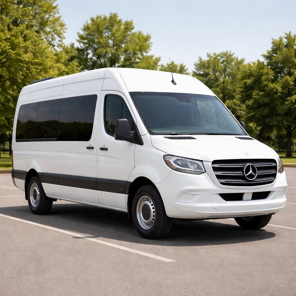 12 Passenger Limo Sprinter for winery tours events