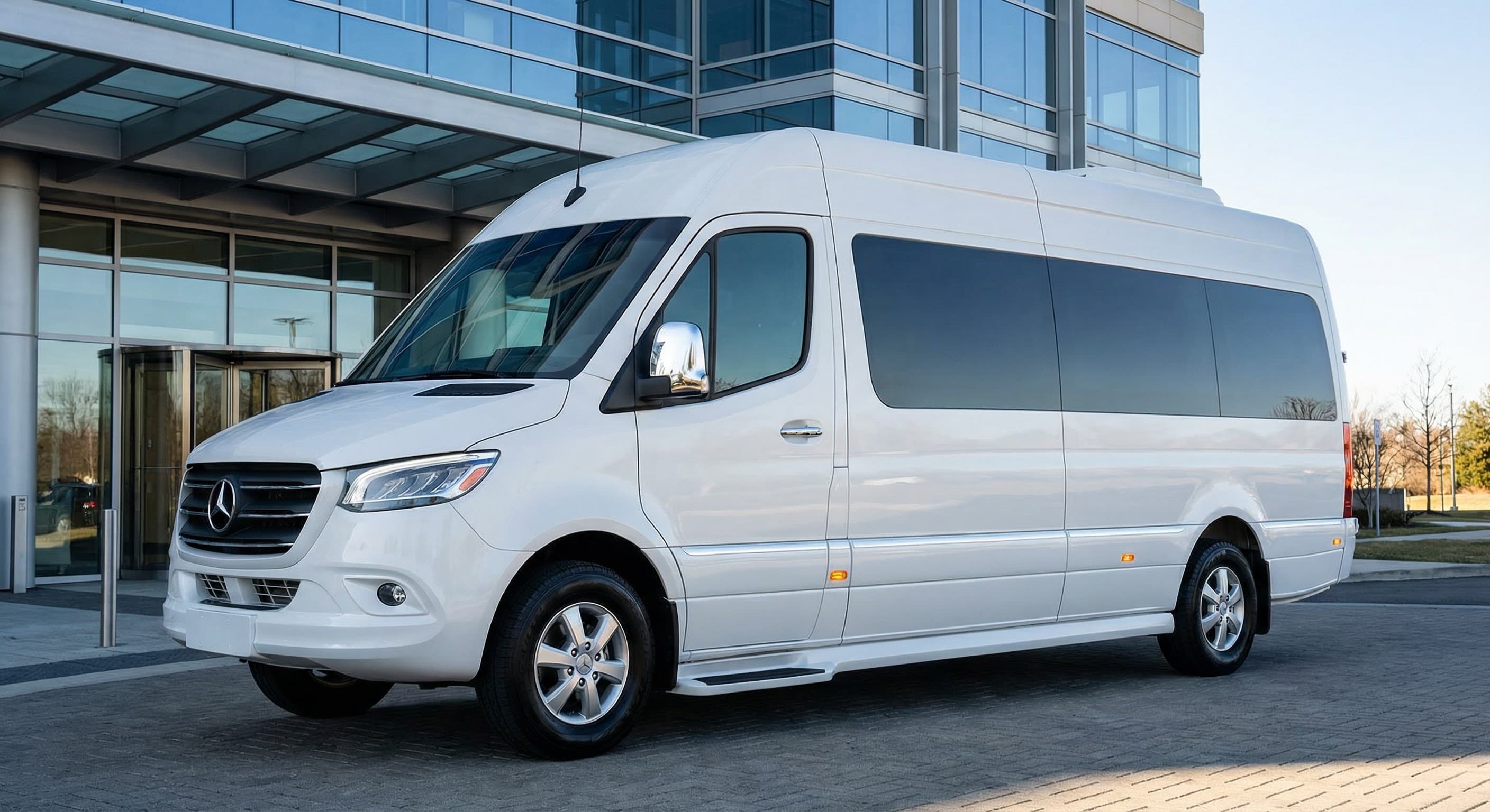 14 Passenger Limo Sprinter exterior
