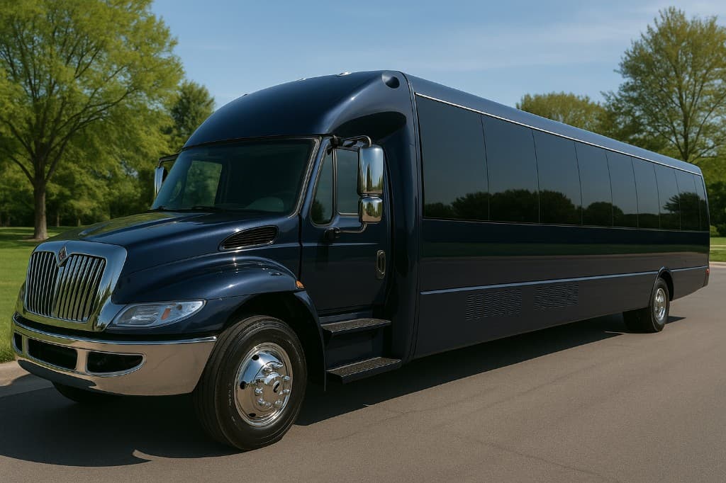 34 Passenger Party Bus exterior