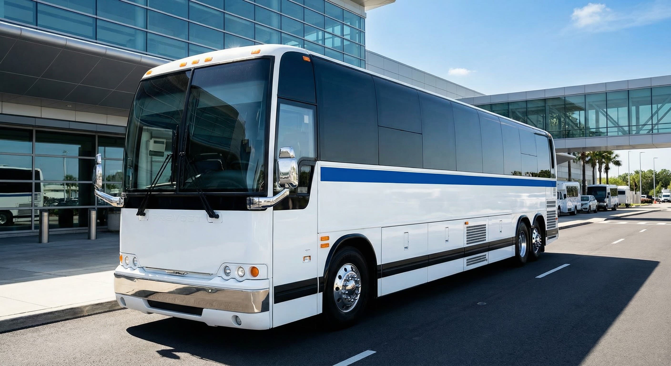 42 Passenger Coach Bus exterior