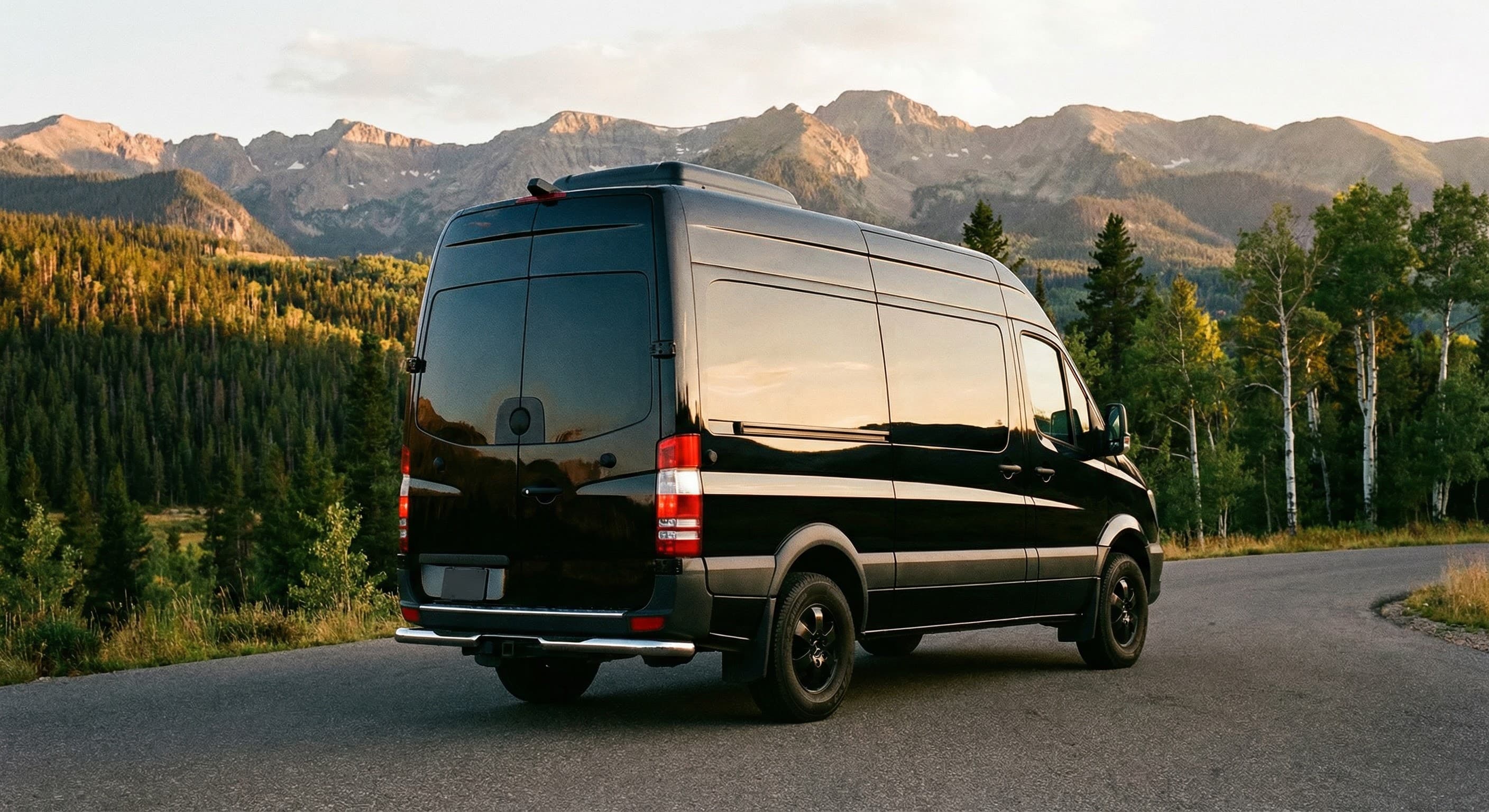 8 Passenger Limo Sprinter exterior