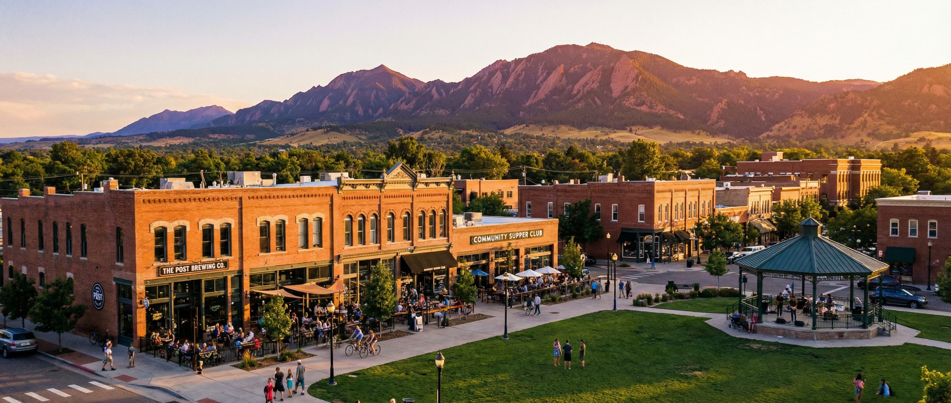 Lafayette, Colorado — party bus service area
