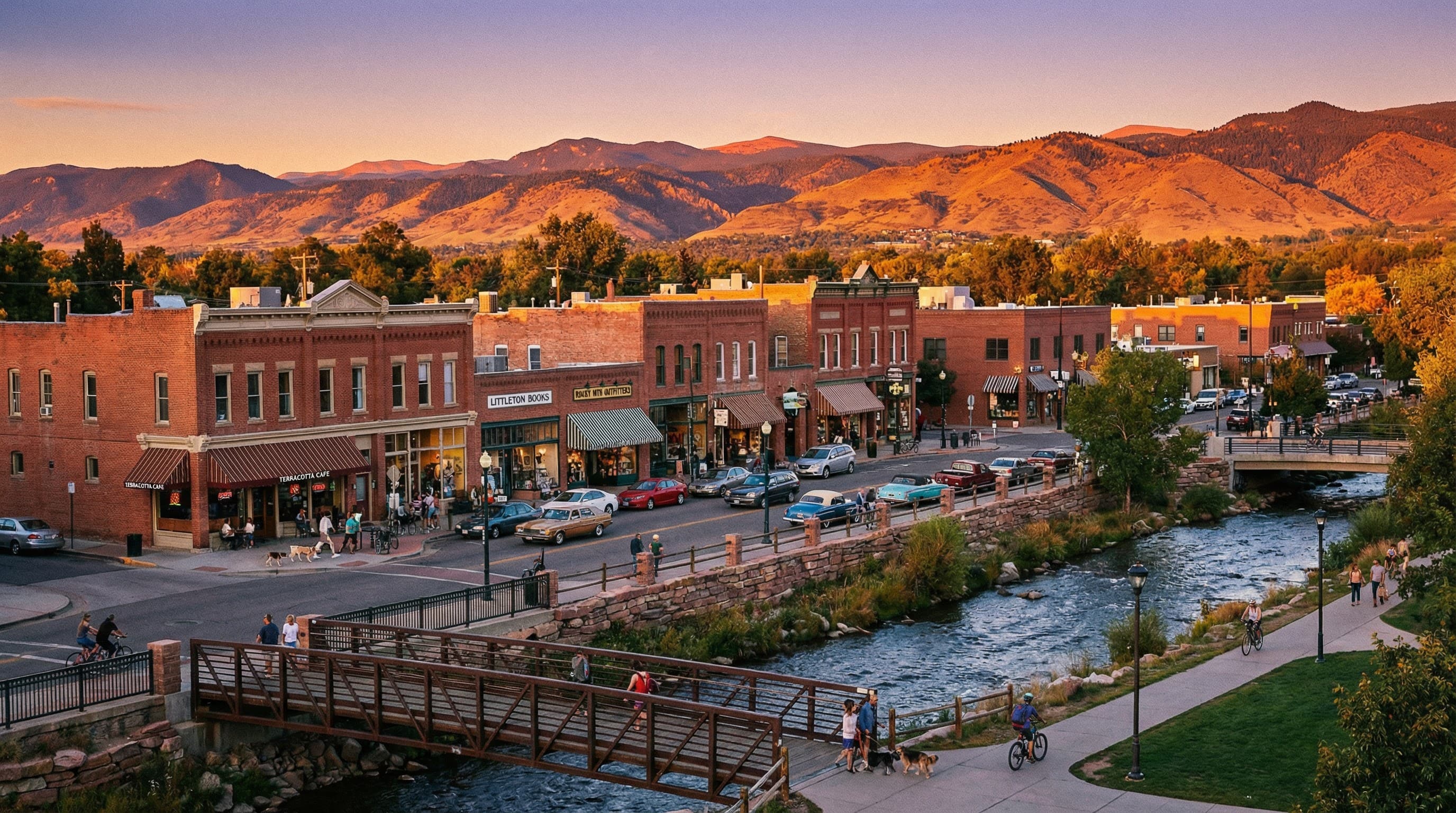 Littleton, Colorado — party bus service area