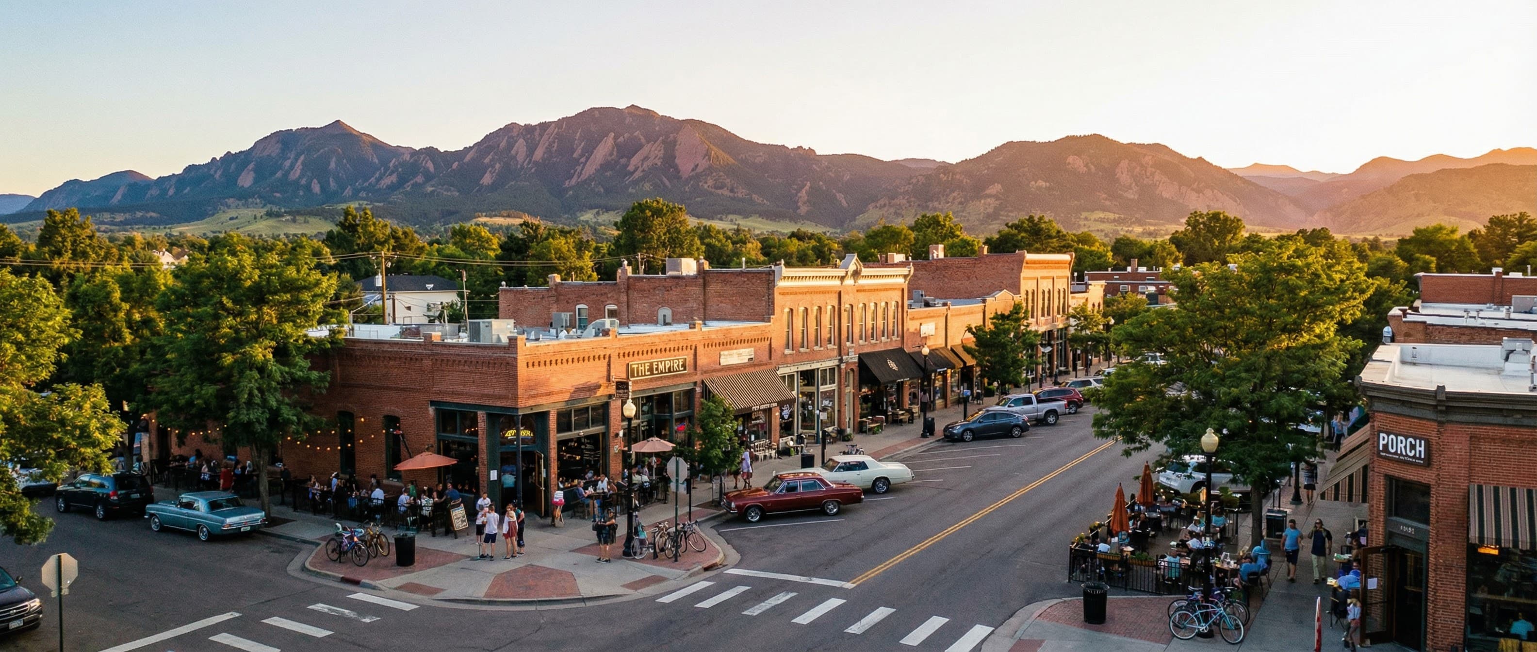Louisville, Colorado — party bus service area