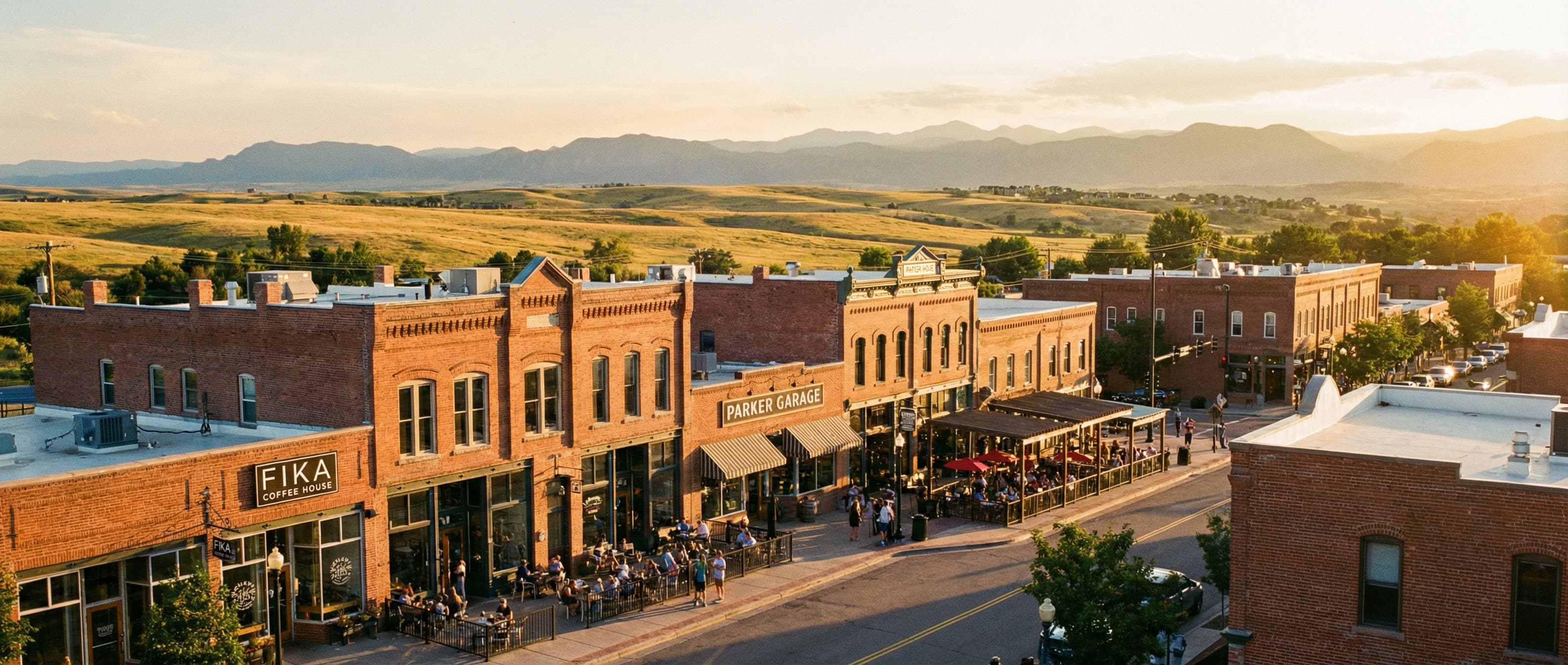 Parker, Colorado — party bus service area